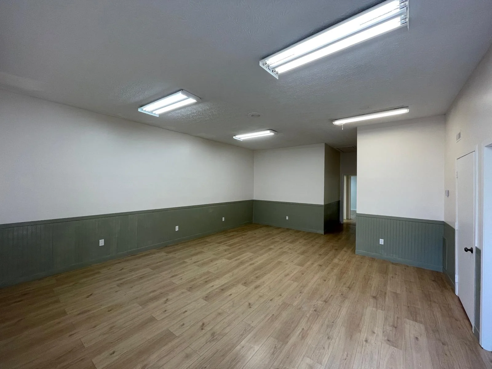 Completed interior remodeling project